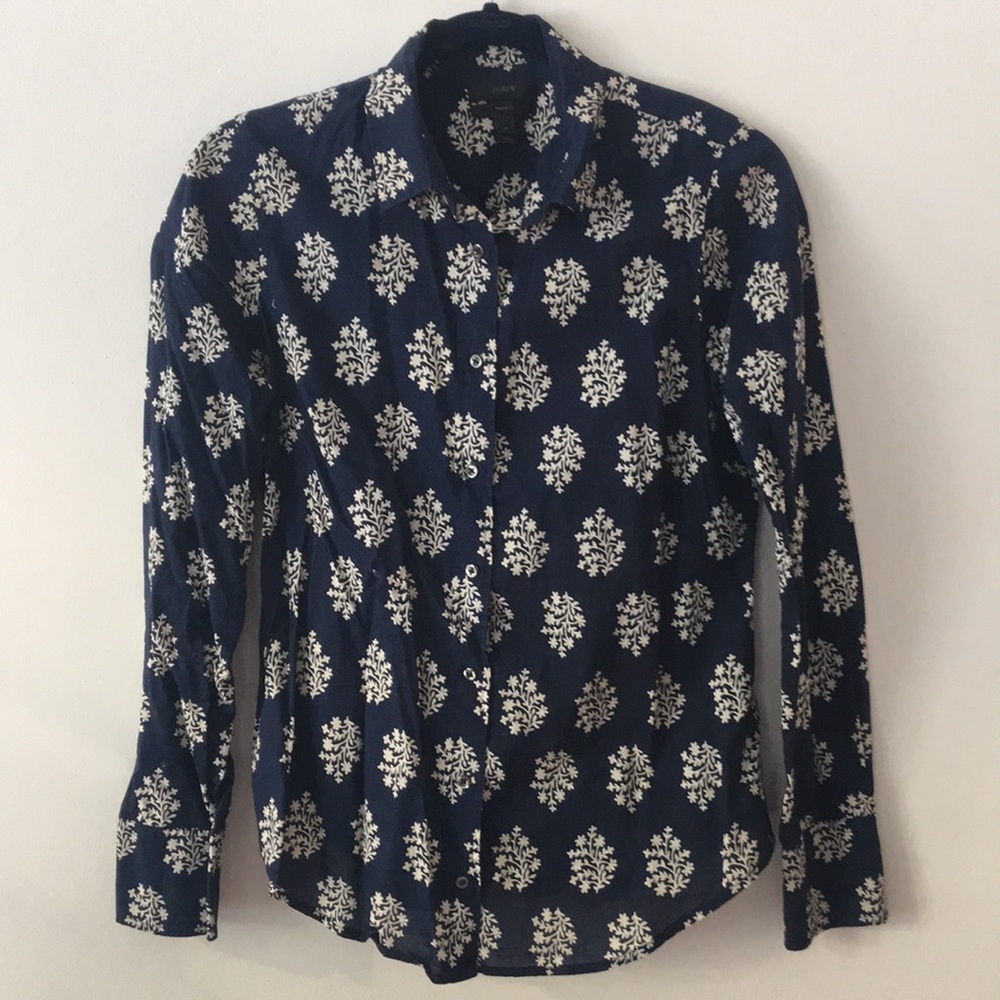 J Crew Perfect Fit button down